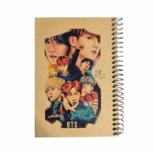 دفتر یادداشت طرح BTS