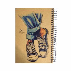 دفتر یادداشت طرح کتونی